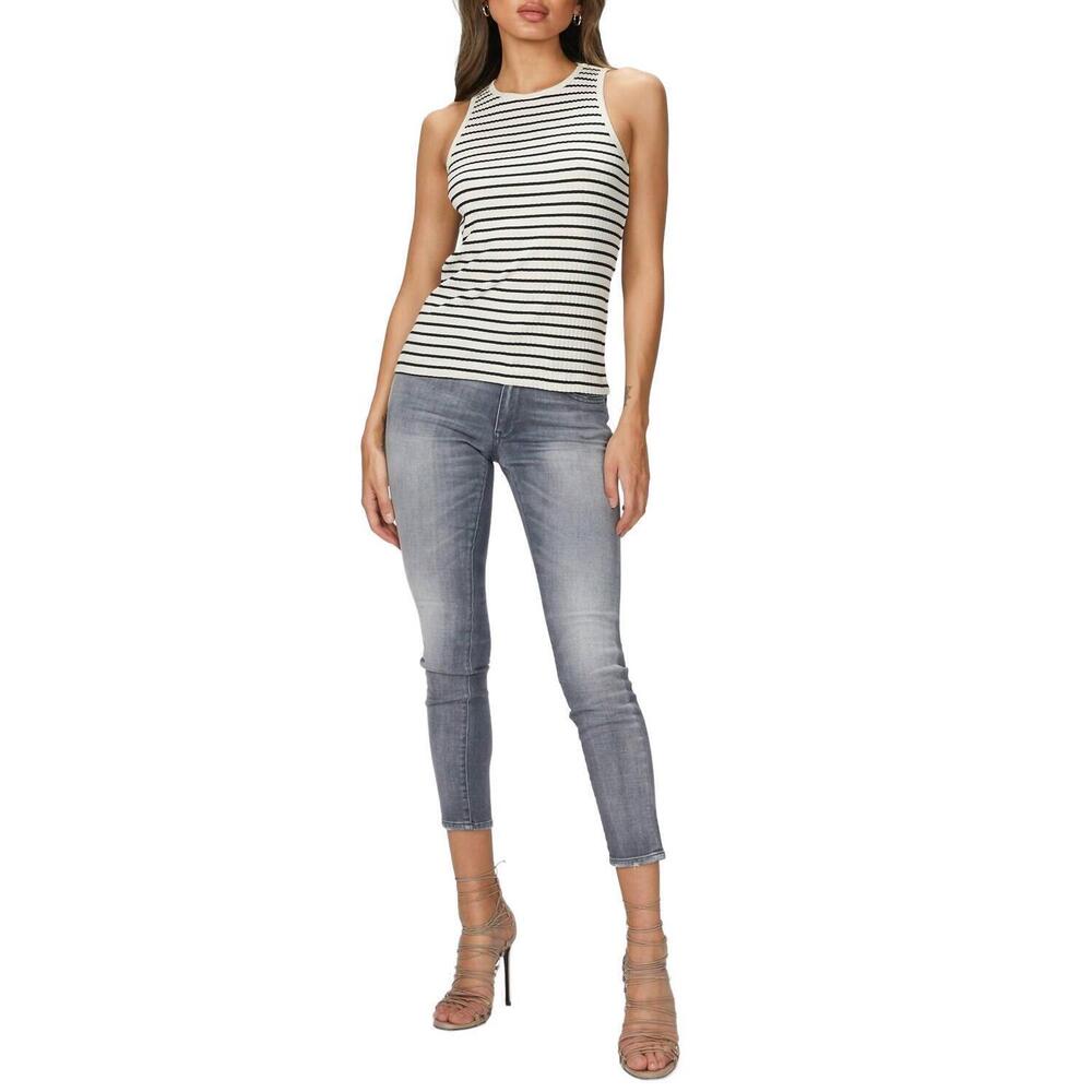 NEW 6397 mini skinny jean in stone wash grey